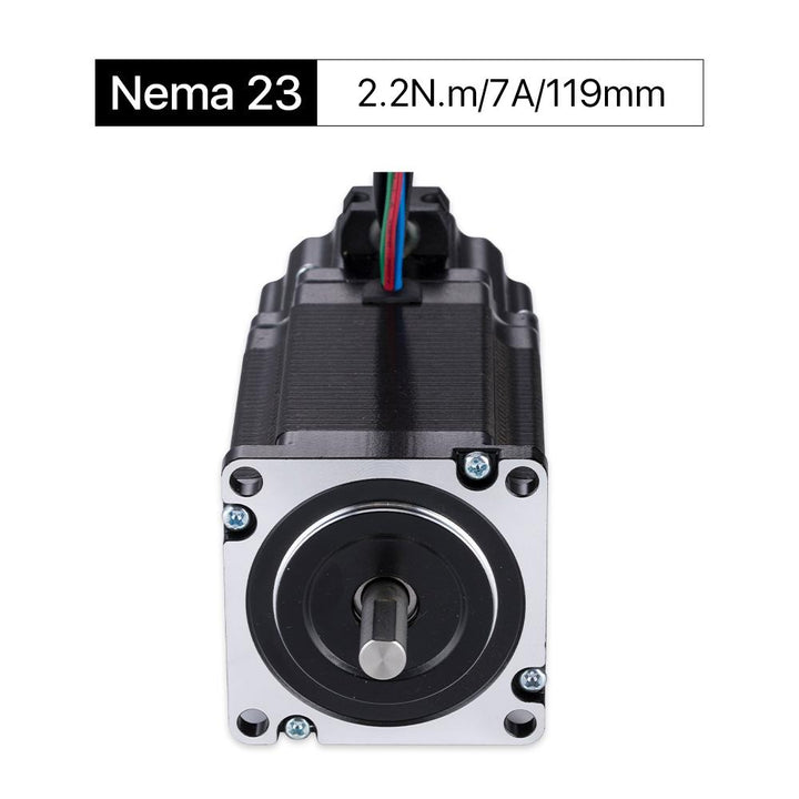 Cloudray 119mm 2.2N.m 4A 2 Fase Nema23 Motor paso a paso de bucle abierto