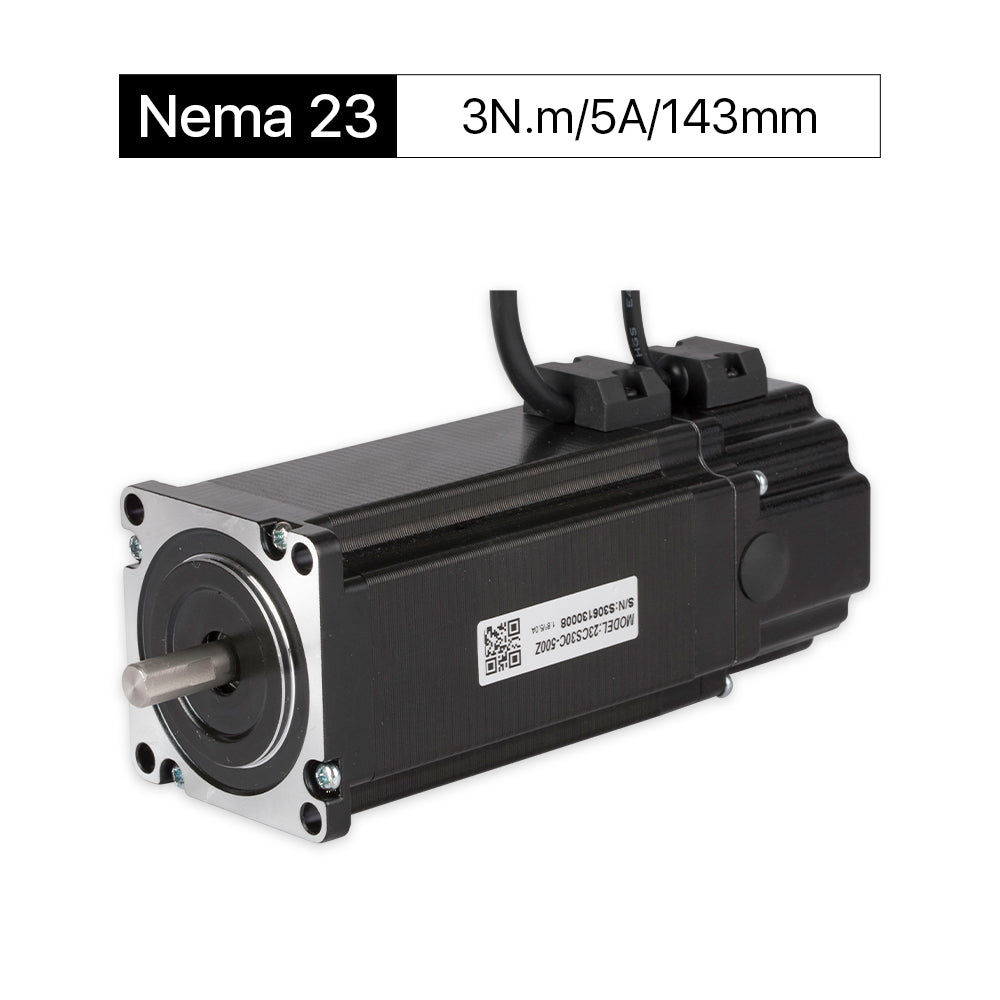 Cloudray 143mm 3N.m 5A 2 Phase Nema23 Open Loop Stepper Motor