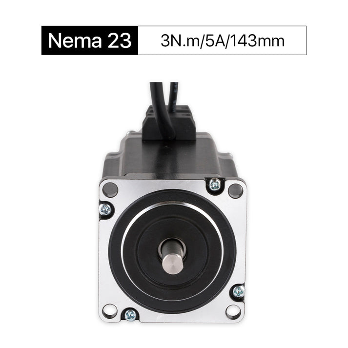 Cloudray 143mm 3N.m 5A 2 Phase Nema23 Open Loop Stepper Motor ...