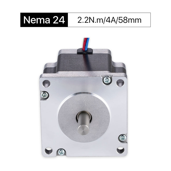 Cloudray 58mm 2.2N.m 4A 2 fasi Nema24 Open Loop Motore passo-passo