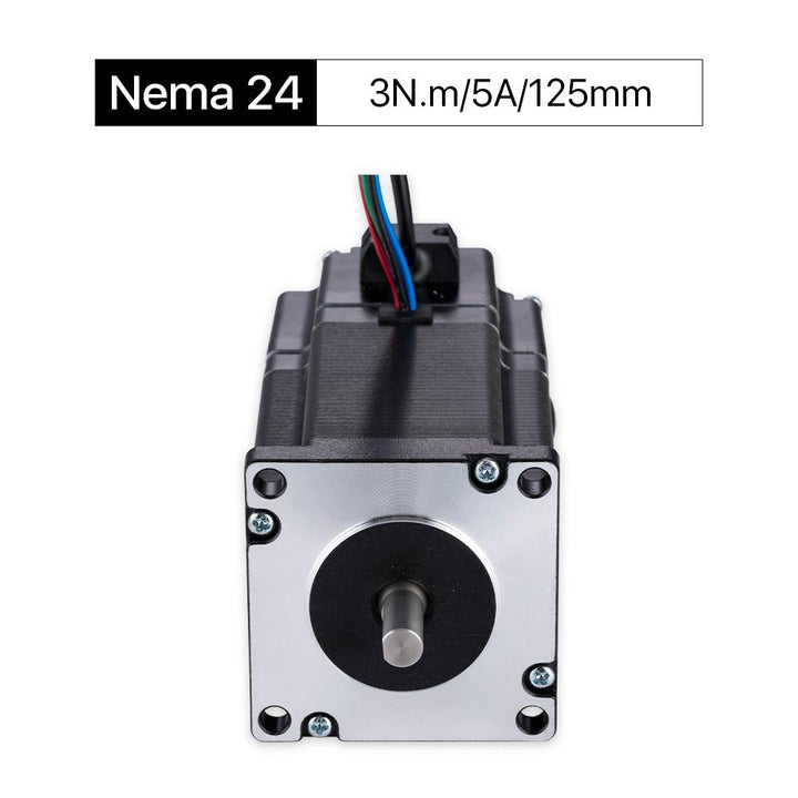 Cloudray 125 mm 3 Nm 5 A 2-Phasen-Nema24-Schrittmotor mit offener Schleife