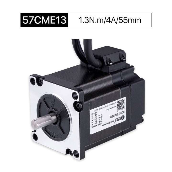 Cloudray 57CME13 55 mm 1,3 Nm 4 A 2-Phasen-Nema23-Schrittmotor mit geschlossenem Regelkreis