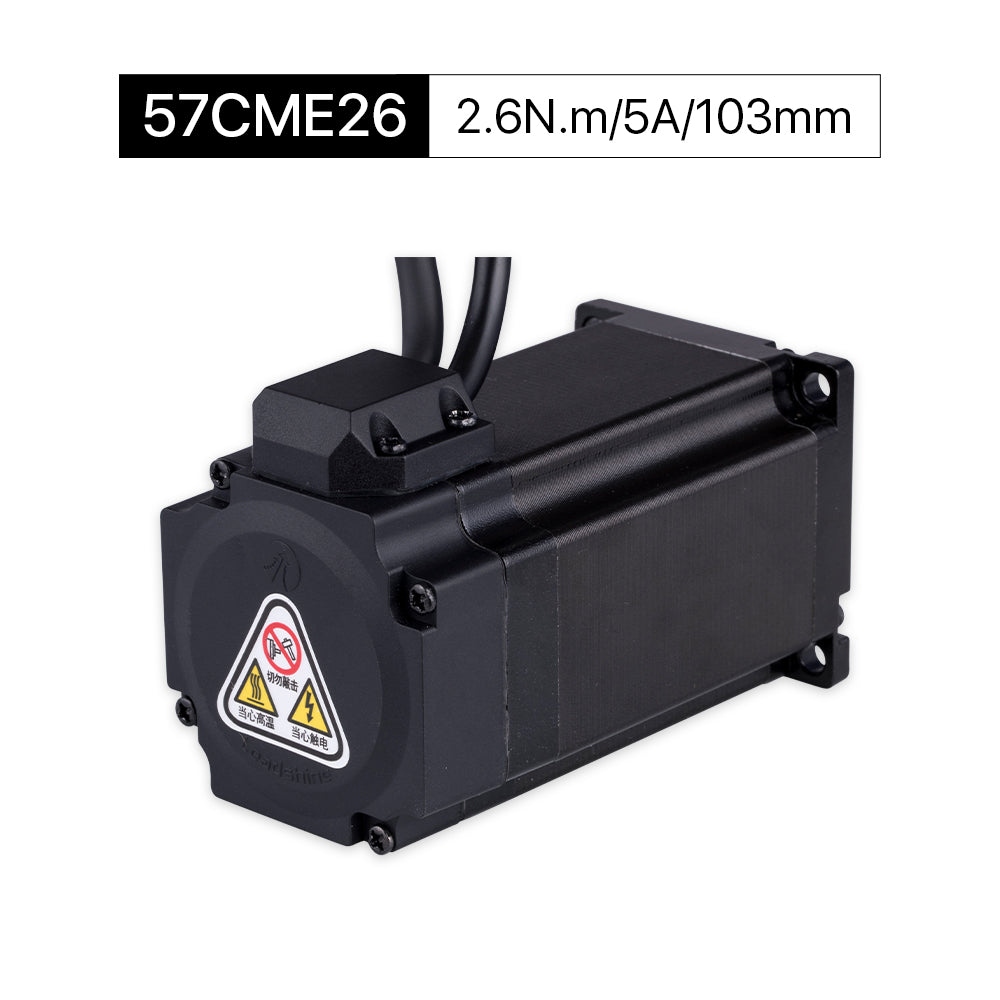 Cloudray 57CME26 103mm 2.6N.m 5A Leadshine 2 Phase Nema23 Closed