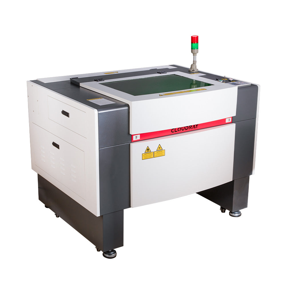 (Flash Sale) US Warehouse Cloudray CR Series 55W CO2 Laser Cutting Machine With Industrial Chiller