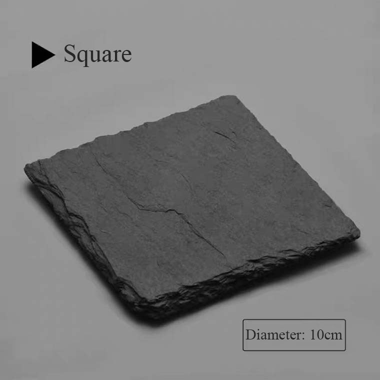 Cloudray Laser Marking Engraving Materials Slate Coaster