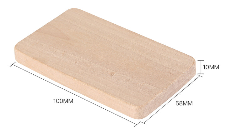 Materiale fai da te Cloudray in legno massello per incisione e taglio laser CO2