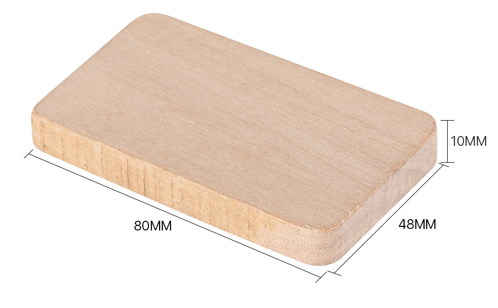 Materiale fai da te Cloudray in legno massello per incisione e taglio laser CO2