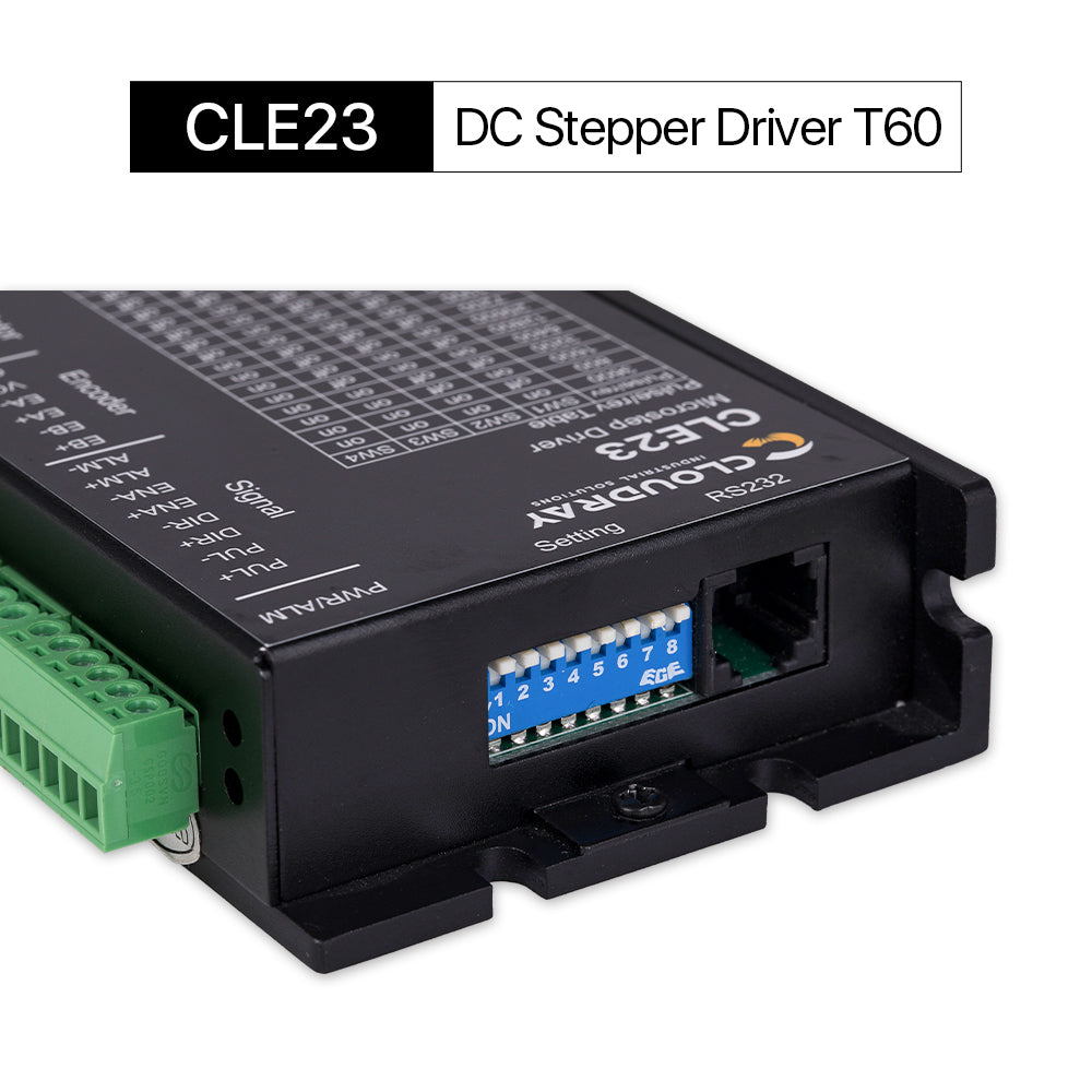 Cloudray CLE23 24-60VDC 2-Phase Closed Loop Stepper Motor Driver