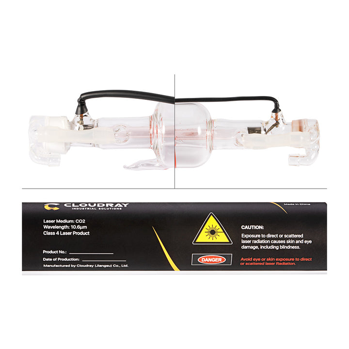 Tubo láser de vidrio de CO2 de la serie AR de 35-45 W de Cloudray