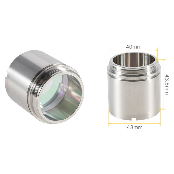 Cloudray Collimating & Focus Lens With Lens Tube D37 For Raytools