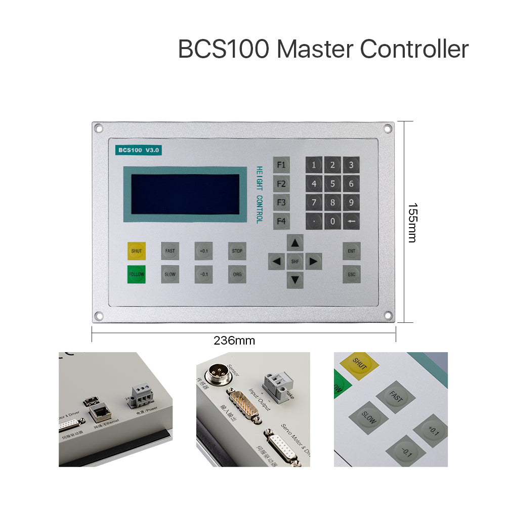 Sistema de control de corte por láser de fibra Cloudray Friends FSCUT4000C