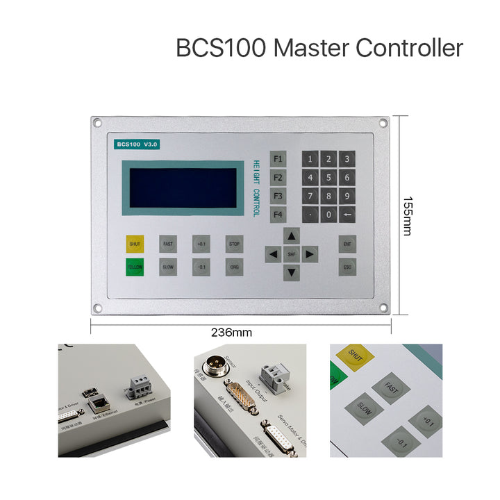 Système de contrôle de découpe laser à fibre Cloudray Friendess FSCUT3000S