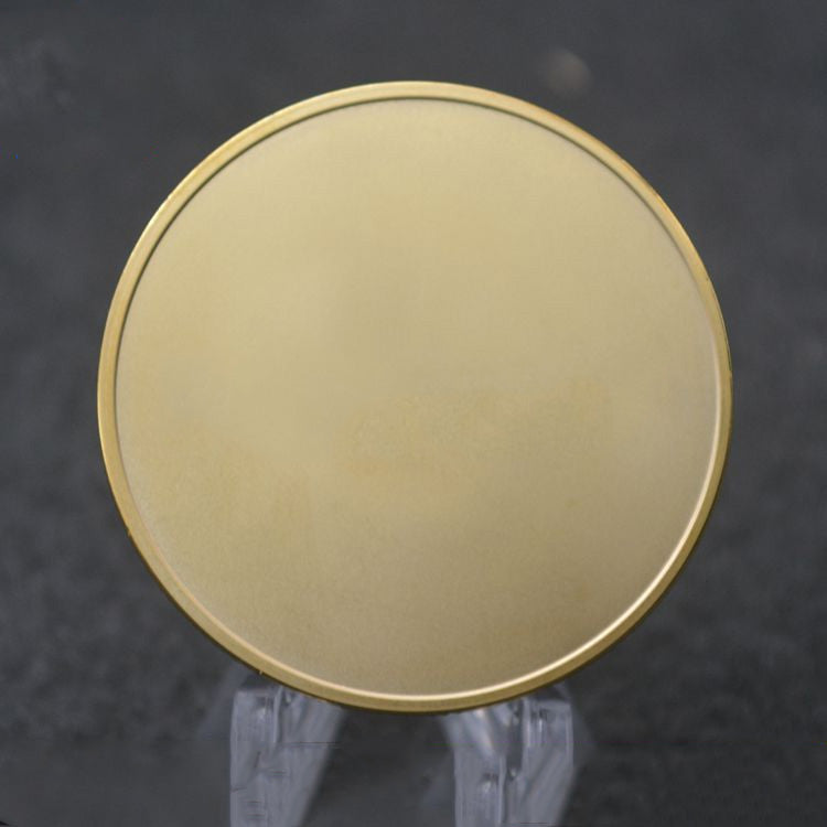 Materiales Cloudray monedas de metal para marcado de grabado láser de fibra