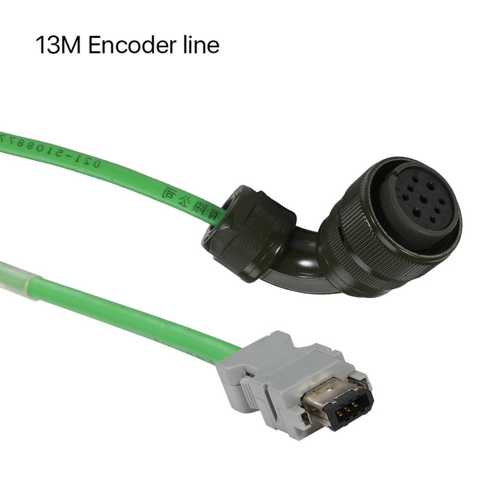 Câble d'encodeur Cloudray 13M et jeu de câbles d'alimentation pour moteur servo Fuji 1.3KW et Machine Laser à Fiber de pilote