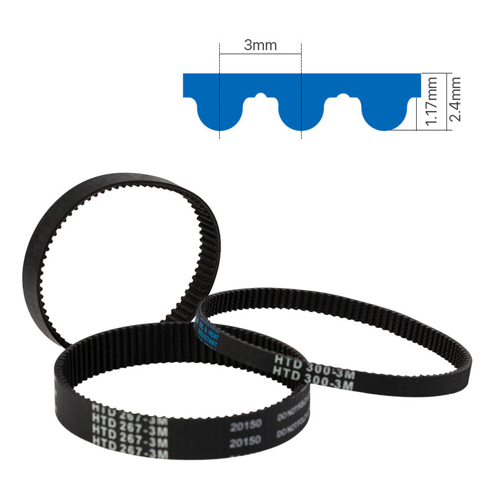 Cloudray HTD 3M Closed Loop Timing Belt