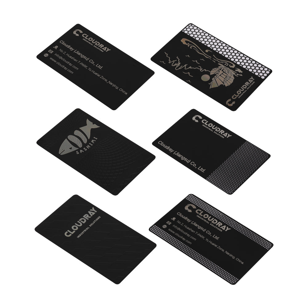Cloudray Stainless Steel High Class Design Cards