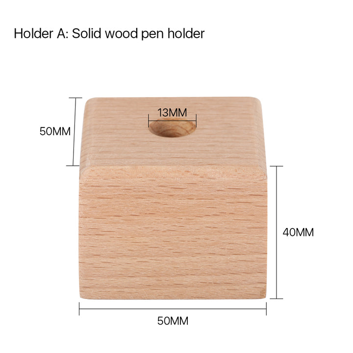 Cloudray DIY Material Solid Wooden Pen Holder For Laser Engraving