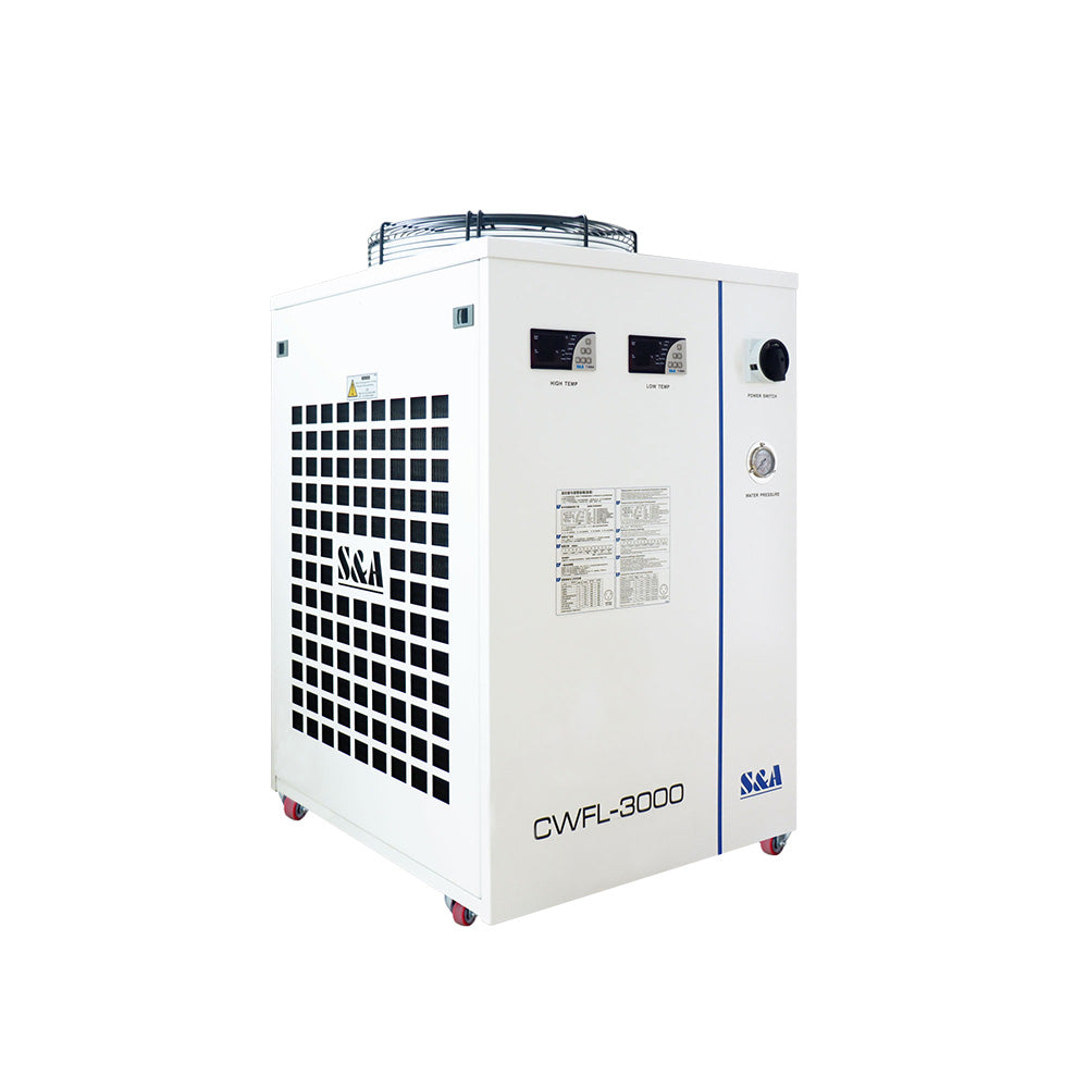 Refroidisseur d'eau industriel de fibre de CWFL-3000 de Cloudray