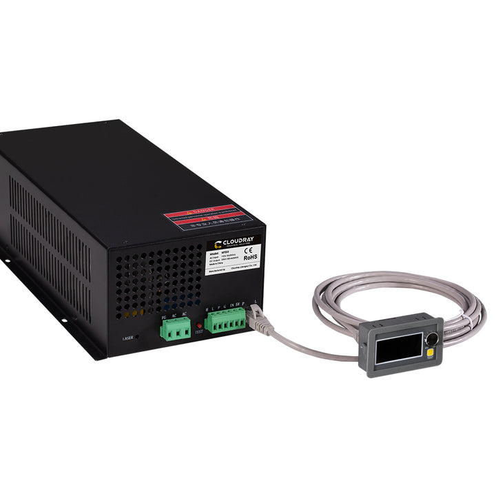Cloudray 150 Вт MYJG CO2 лазерный блок питания с ЖК-дисплеем