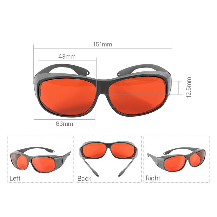 Cloudray 190-550 & 800-1100nm Laser Safety Goggles For Welding