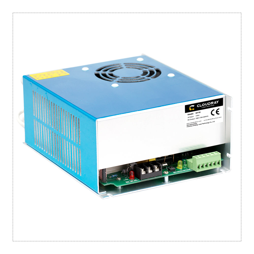 Комплект Cloudray для продажи Лазерная трубка RECI Co2 75 Вт + источник питания для лазера 110/220 В