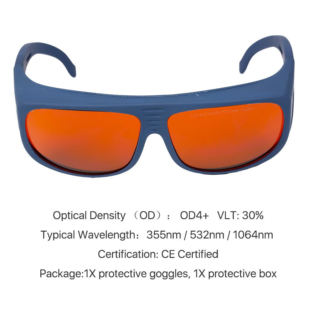 thorlabs goggles Cloudray 355 & 532nm OD4 Laser Safety Goggles For Welding