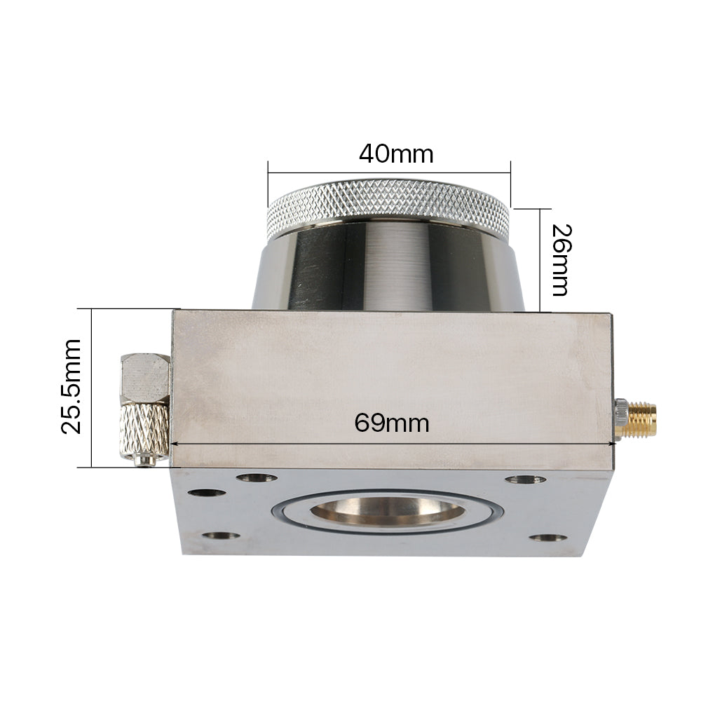 Cloudray Nozzle Connector For WSX NC30 / NC30B Fiber Laser Cutting Head