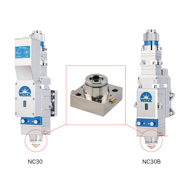 Cloudray Nozzle Connector For WSX NC30 / NC30B Fiber Laser Cutting Head