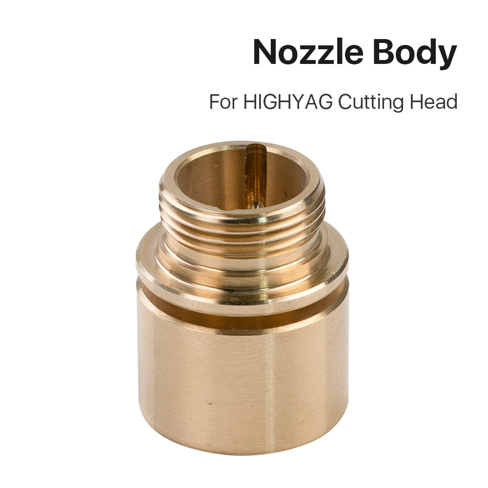 Cloudray Nozzle Body For HIGHYAG Cutting Head