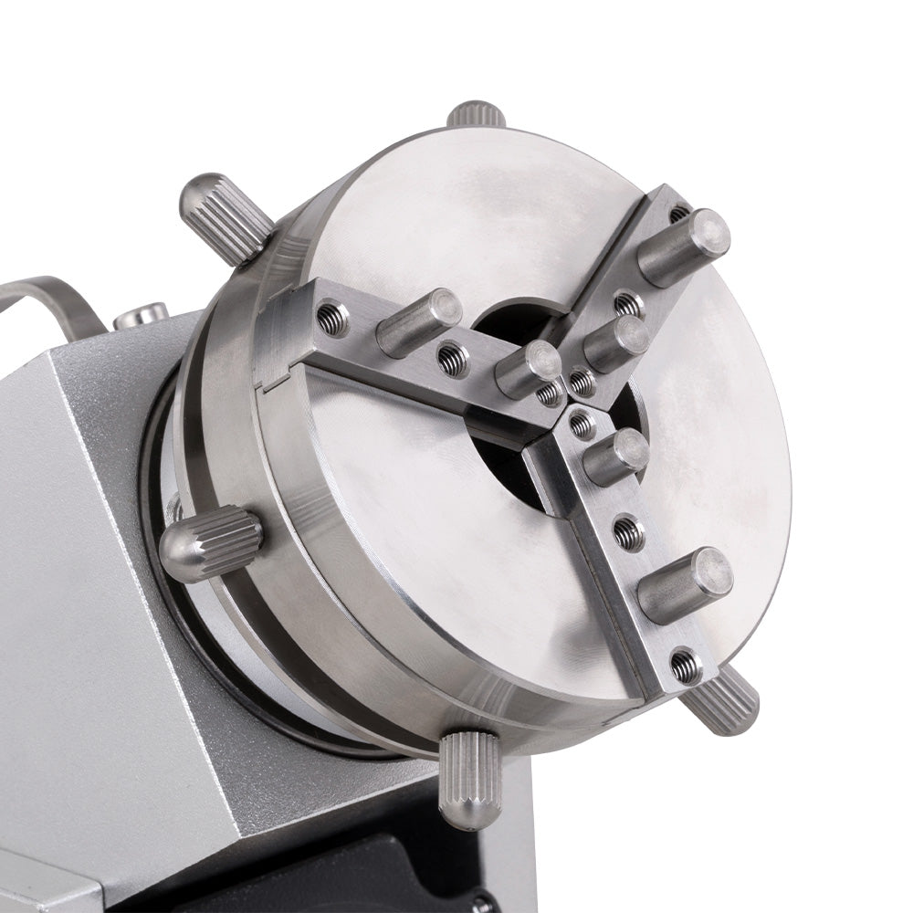 Cloudray D69 D80 D100 D125 B Series 3 Jaw Chuck Rotary Attachment