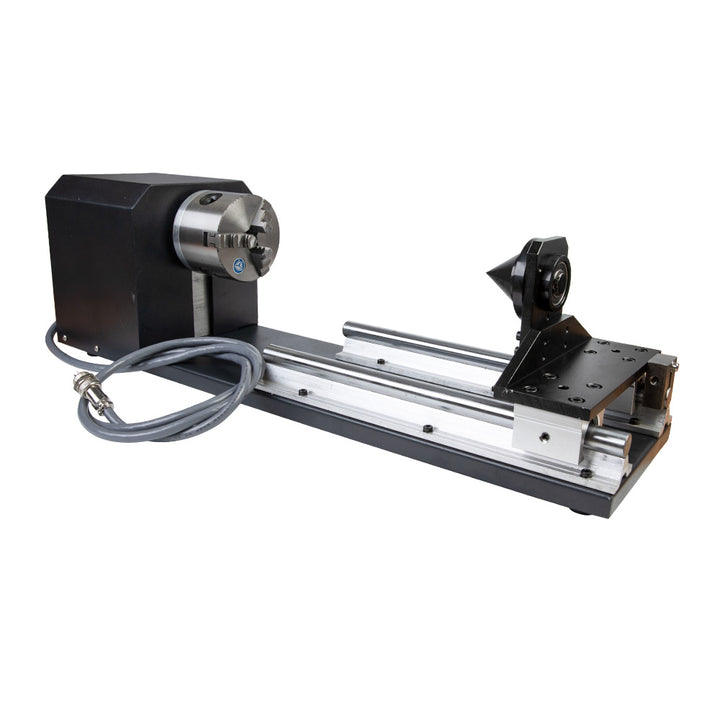 Cloudray Model B Rotary Engraving Attachment With Chucks