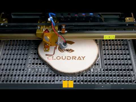 Cloudray 40 W CO2-Lasergravierer-Schneidemaschine mit 8 "x 12" Arbeitsbereich